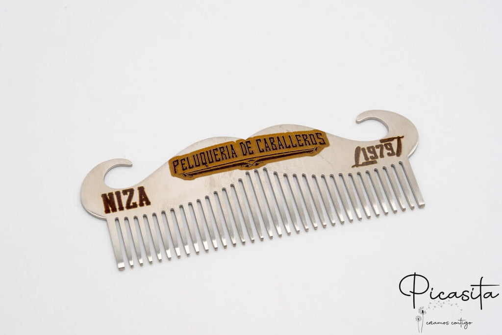 Peine de Metal Personalizado
