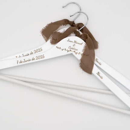 Percha para Testigos de Boda | Regalo para Testigos de Boda