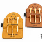 Rectangulaire 3 T-shirts (125 x 80mm) / Cuir - Noir