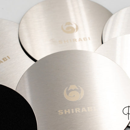 Posavasos de Acero Grabados