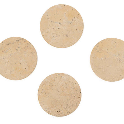 Posavasos Personalizados de Marmol Travertino