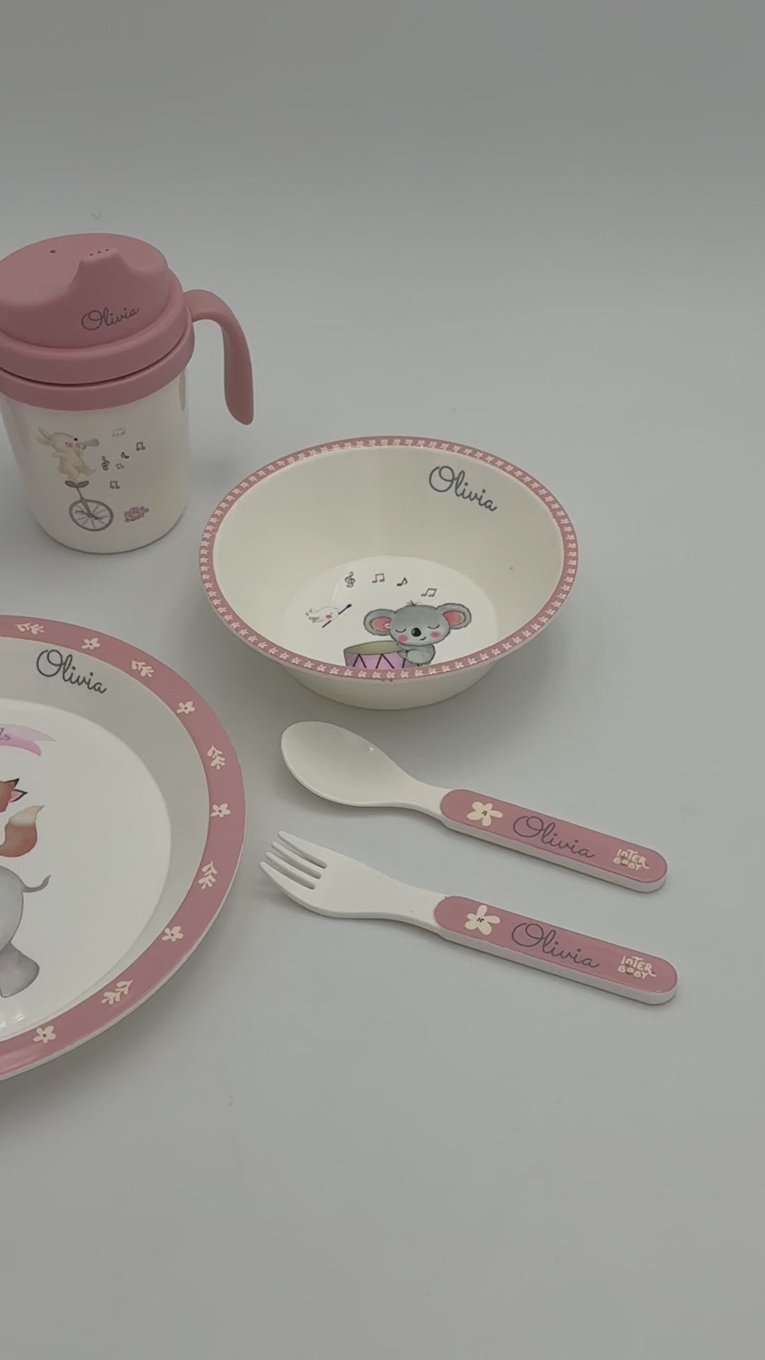 Vaisselle pour enfants en PP