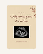 Aperçu de la plaque en bois Première photo  pour annoncer une grossesse aux grands-parents, avec une échographie illustrative.