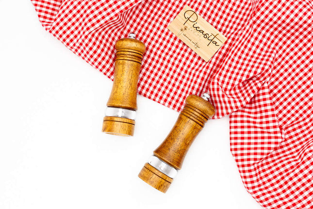 Salero de Madera de Acacia Personalizado