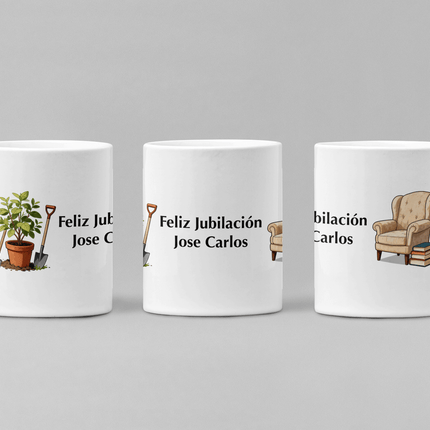Tasse personnalisée Cadeau de départ à la retraite
