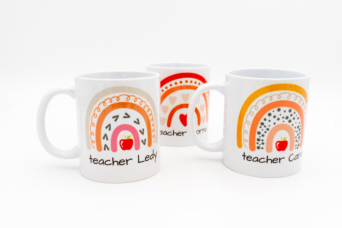 Tasses personnalisées pour enseignants