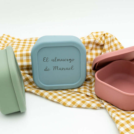 Tupper de Silicona Personalizados