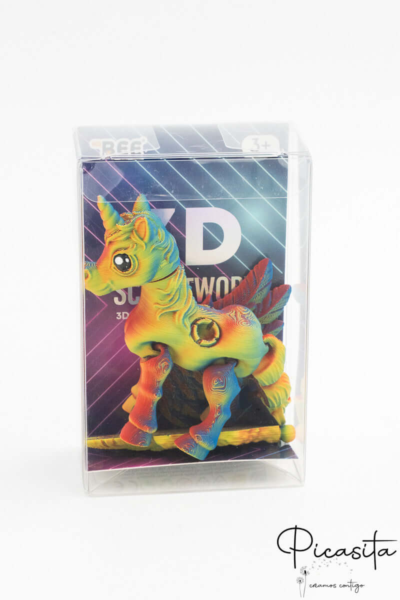 Unicornio Impreso en 3D