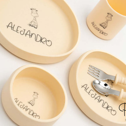 Vajilla Infantil Personalizada 6 Piezas
